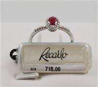 Anello Recarlo Donna Gemma in Oro bianco Rubino 0.48 Ct R33CG251/RB-13 - R33CG251/RB-13